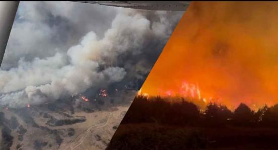 ඇමරිකාවේ ලැව්ගින්නක්